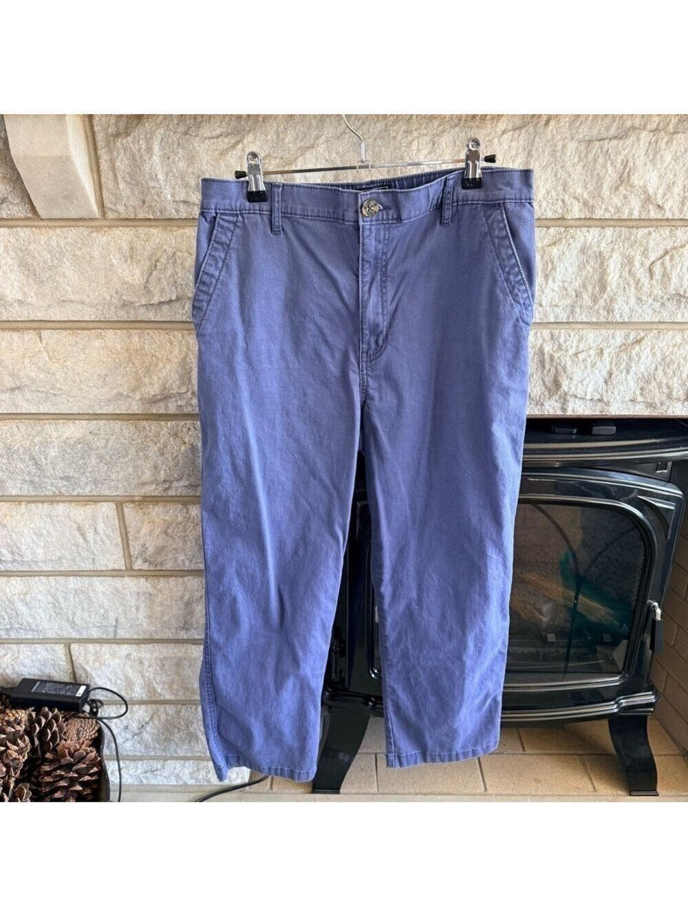 G.H. Bass & Co. Women's Indigo Chino Pants Size 10